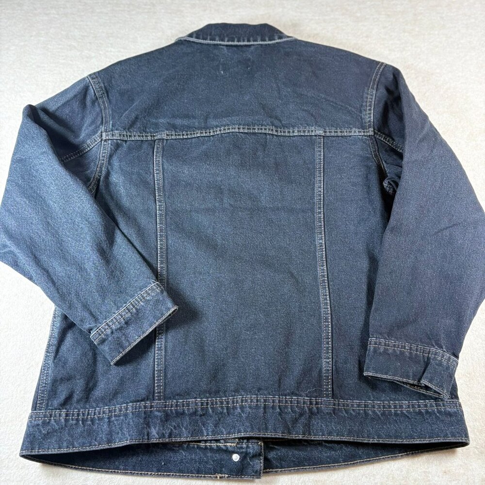Universal Thread Denim Jacket Womens Large Dark W… - image 8